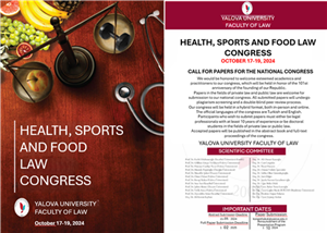 Congress on Health, Sports, and Food Law